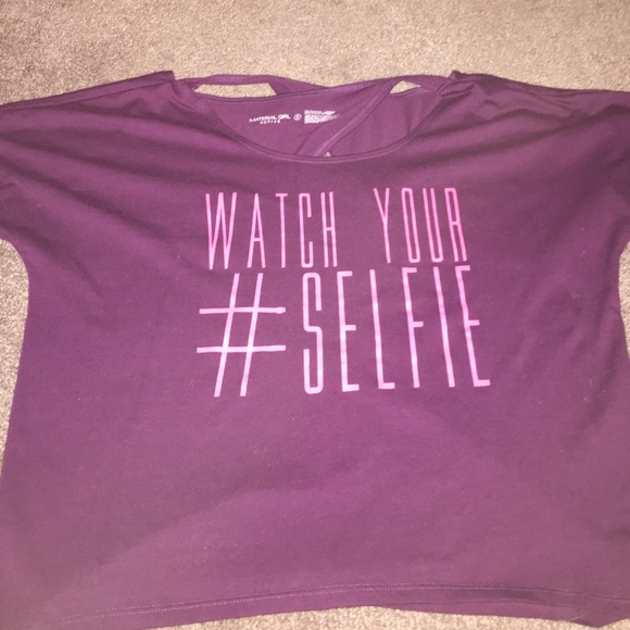 Material Girl Juniors Striped Graphic Sweatshirt